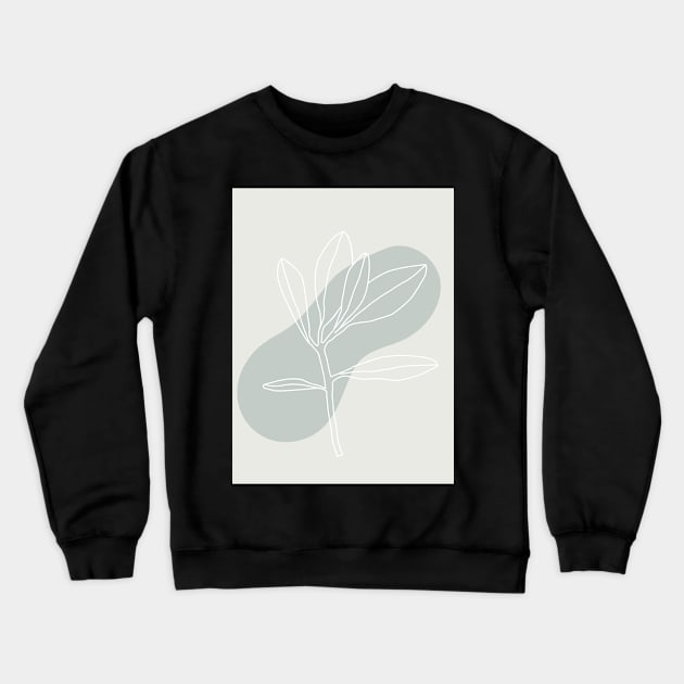 Leaf art Crewneck Sweatshirt by jessycroft